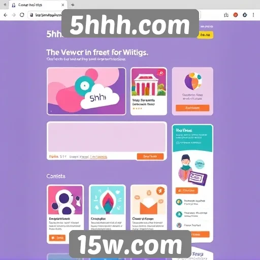 Avaliação da interface do usuário do site 5hhh.com